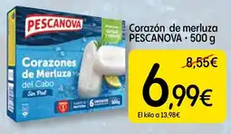 Dialprix Pescanova corazones de merluza del cabo oferta