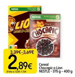 Dialprix Nestlé Chocapic o Lion oferta