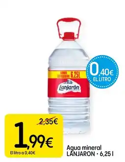 Dialprix Agua mineral LANJARON oferta