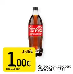 Dialprix Coca Cola refresco cola zero zero oferta