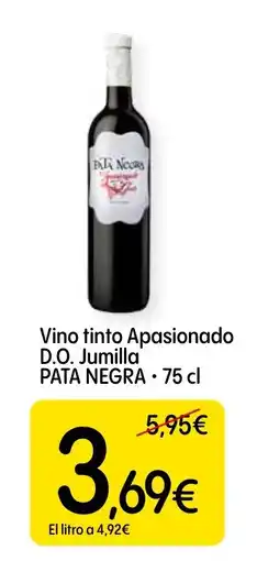 Dialprix Pata Negra Vino tinto Apasionado oferta