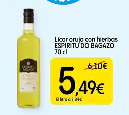 Dialprix Espiritu Imagazo licor orujo con hierbas oferta