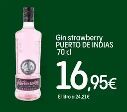 Dialprix Puerto de Indias Gin strawberry oferta