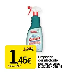 Dialprix Disiclin limpiador desinfectante multiusos spray oferta