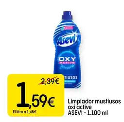 Dialprix Asevi limpiador mustiusos oxi active oferta