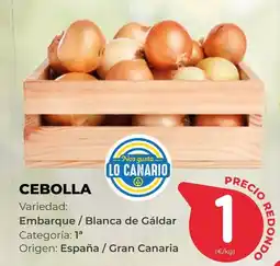 SPAR Gran Canaria Lo Canario cebolla oferta
