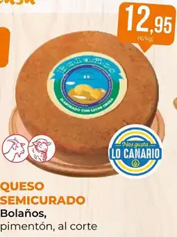 SPAR Gran Canaria Bolaños queso semicurado oferta