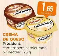 SPAR Gran Canaria President crema de queso oferta