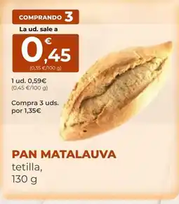 SPAR Gran Canaria Pan matalauva tetilla oferta