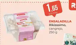 SPAR Gran Canaria Rikissimo ensaladilla cangrejo oferta