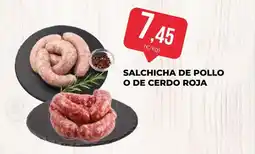 SPAR Gran Canaria Salchicha de pollo o de cerdo roja oferta