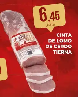 SPAR Gran Canaria Elpozo cinta de lomo de cerdo tierna oferta