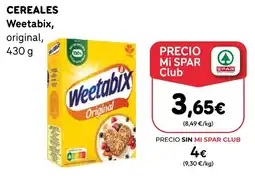 SPAR Gran Canaria Weetabix original oferta