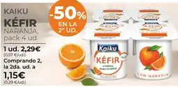 SPAR Gran Canaria Kaiku kéfir con naranja oferta