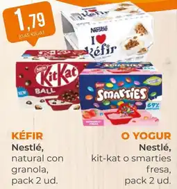 SPAR Gran Canaria Nestlé kéfir oferta