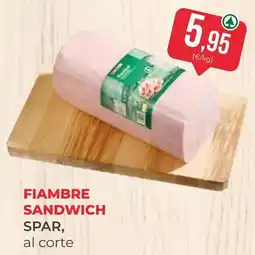 SPAR Gran Canaria spar fiambre sandwich oferta