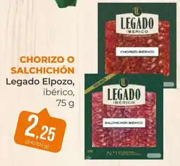 SPAR Gran Canaria Legado chorizo ibérico salchichón ibérico oferta