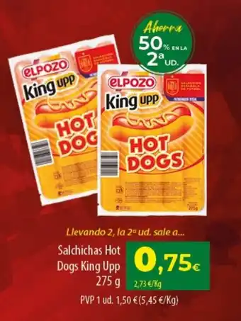 Elpozo hot dogs king upp