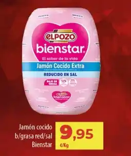 Spar Tenerife elpozo bienstar jamón cocido extra oferta