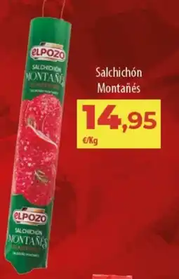 Spar Tenerife elpozo salchichon montañes oferta