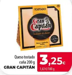 Spar Tenerife Gran Capitán queso tostado oferta