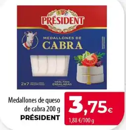 Spar Tenerife President medallones de cabra oferta