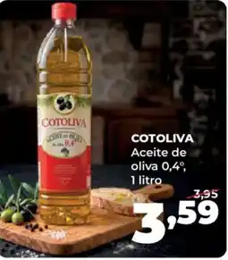 Alimerka Cotoliva aceite de oliva 0,4° oferta