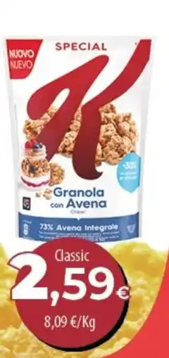 Spar Tenerife Kellogg's Granola con Avena Classic oferta