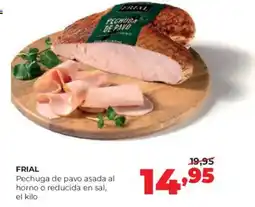 Alimerka Frial pechuga de pavo asada al horno o reducida en sal oferta