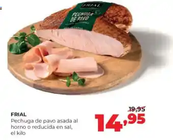 Alimerka Frial pechuga de pavo asada al horno o reducida en sal oferta