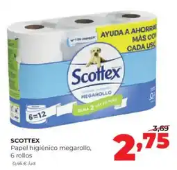 Alimerka Scottex papel higiénico megarollo oferta