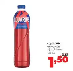 Alimerka Aquarius melocotón rojo oferta