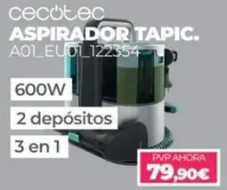 Electrocash cecotec aspirador tapic. a01_eu01_122354 oferta