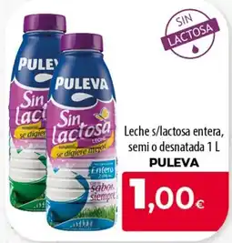 Spar Tenerife Puleva leche s/lactosa entera, semi o desnatada oferta