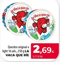 Spar Tenerife La Vaca Que Ríe quesitos oferta