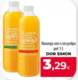 Spar Tenerife Don Simon naranja con o sin pulpa oferta