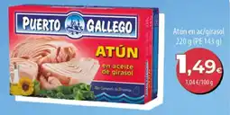 Spar Tenerife Puerto Gallego atún en aceite de girasol oferta