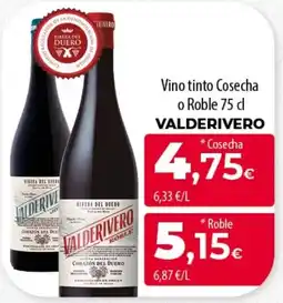 Spar Tenerife Valderivero Vino tinto Cosecha o Roble oferta