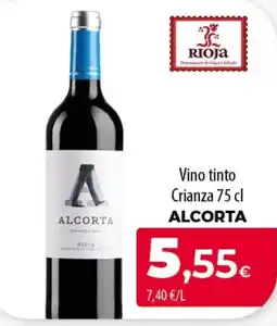 Spar Tenerife Alcorta vino tinto crianza oferta