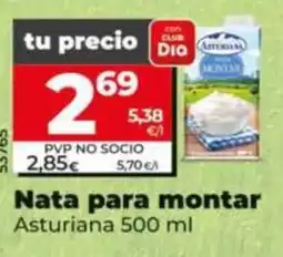 Dia Fresh Asturiana nata para montar oferta