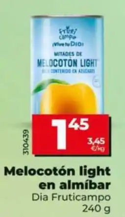 Dia Fresh Dia Fruticampo melocotón light en almíbar oferta