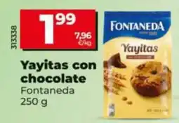 Dia Fresh Fontaneda yayitas con chocolate oferta