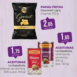 SPAR Gran Canaria Lays Gourmet original oferta