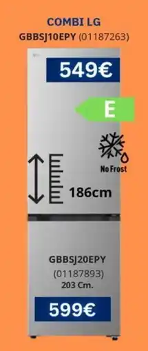 Master Cadena Combi lg gbbsj10epy oferta