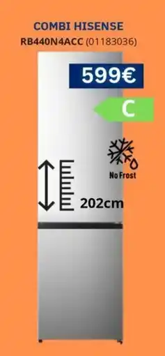 Master Cadena Combi hisense rb440n4acc oferta