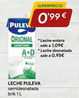 Minymas Puleva leche semidesnatada oferta