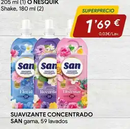 Minymas San suavizante concentrado oferta
