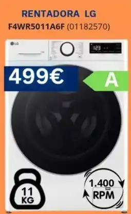 Master Cadena Rentadora lg f4wr5011a6f oferta