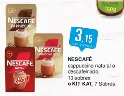 SPAR Gran Canaria Nescafe cappuccino natural o descafeinado oferta