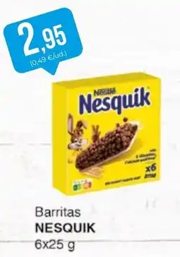 SPAR Gran Canaria Nesquik barritas oferta